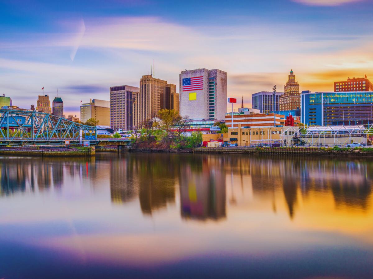 The Passaic River, Newark, NJ