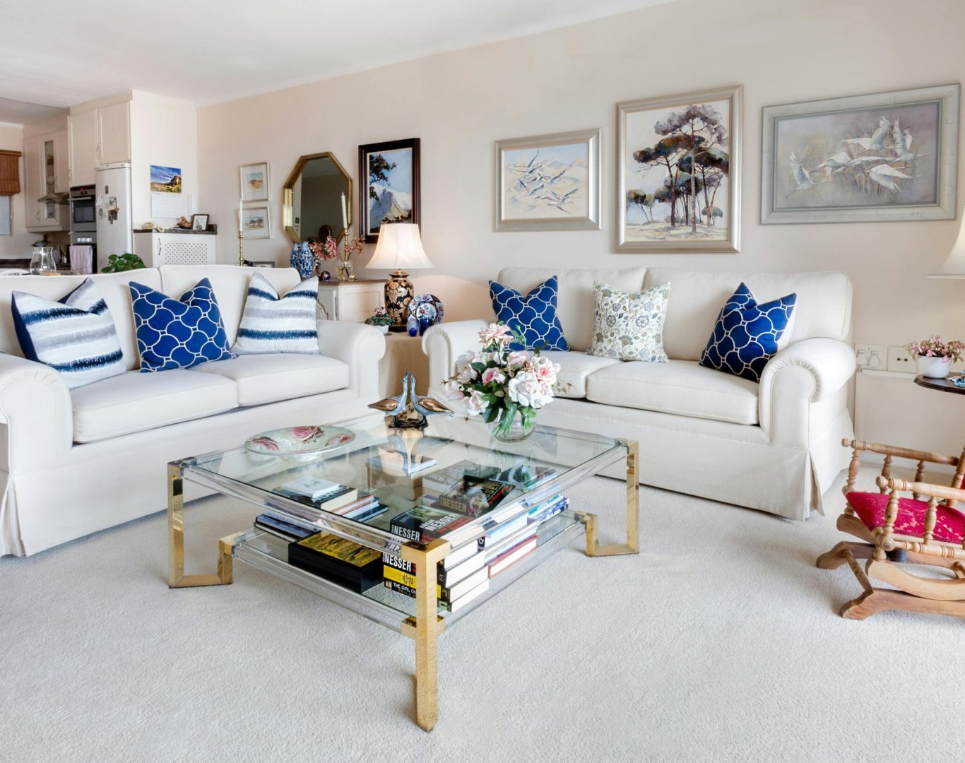 Professional house cleaning team at work in a New Jersey home